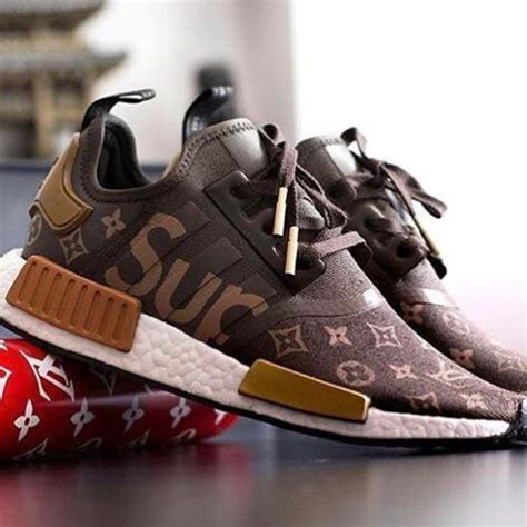 lv x supreme x nmd r1|supreme x louis vuitton.